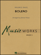 cover Bolero Concert Band sheet music cover